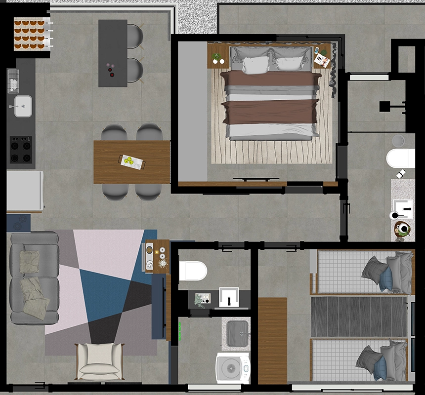 apartamentos